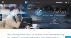 Desktop Screenshot of media-partners.com