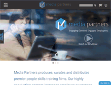 Tablet Screenshot of media-partners.com